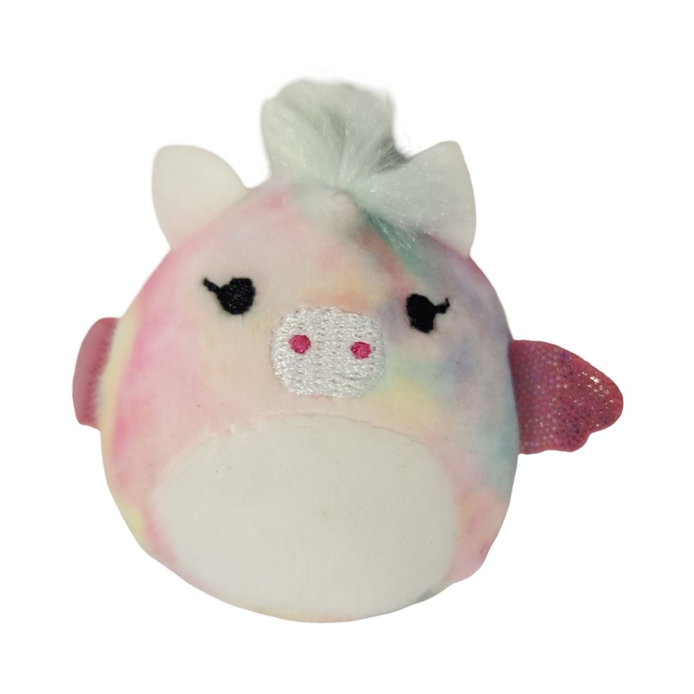 Squishmallows Squishville Rainbow Dream Squad‎ Percy the Pegacorn 2" Pegasus